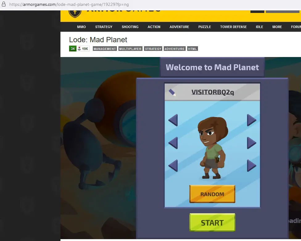 flash player game