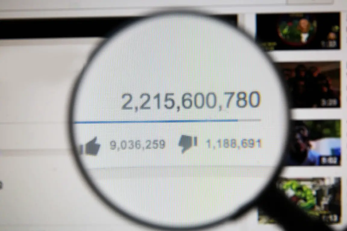 statistiques d'une vidéo Youtube