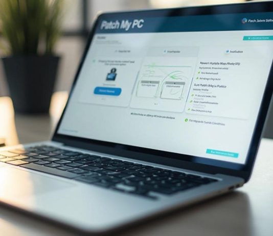 Patch My PC : le logiciel ultime pour mettre à jour automatiquement vos applications Windows Capture d'écran d'une interface logicielle de gestion des mises à jour d'un ordinateur personnel.