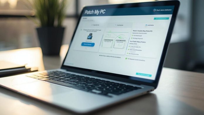 Capture d'écran d'une interface logicielle de gestion des mises à jour d'un ordinateur personnel.