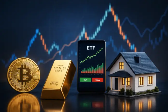 Bitcoin, or, ETF, immobilier : ces actifs classés selon leur volatilité (et ce que cela change vraiment)